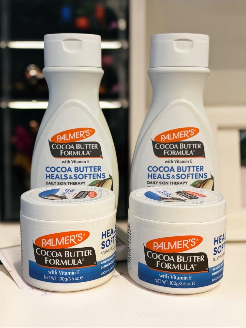 Palmer’s Cocoa Butter Lotion Lot Heals & Softens Daily Skin Therapy Moisturizer